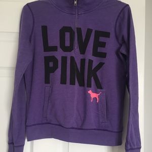 PINK pullover sweatshirt